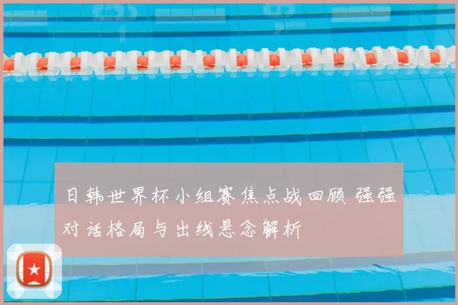 日韩世界杯小组赛焦点战回顾 强强对话格局与出线悬念解析